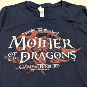 Game Of Thrones Mother Of Dragons T-Shirt Size Women's Medium New